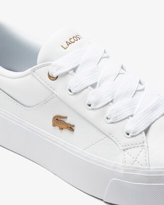 T&ecirc;nis Feminino Ziane Platform de Couro