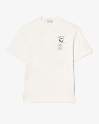 Remera De Piqué Con Estampa