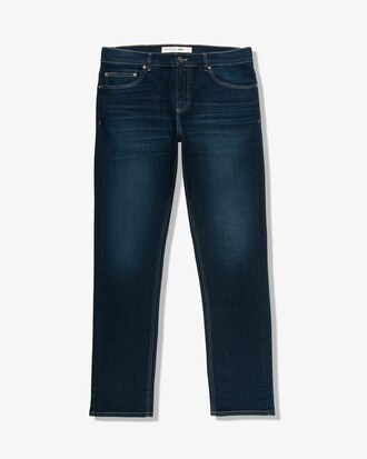 Cal&ccedil;a jeans masculina straight fit em algod&atilde;o com elastano