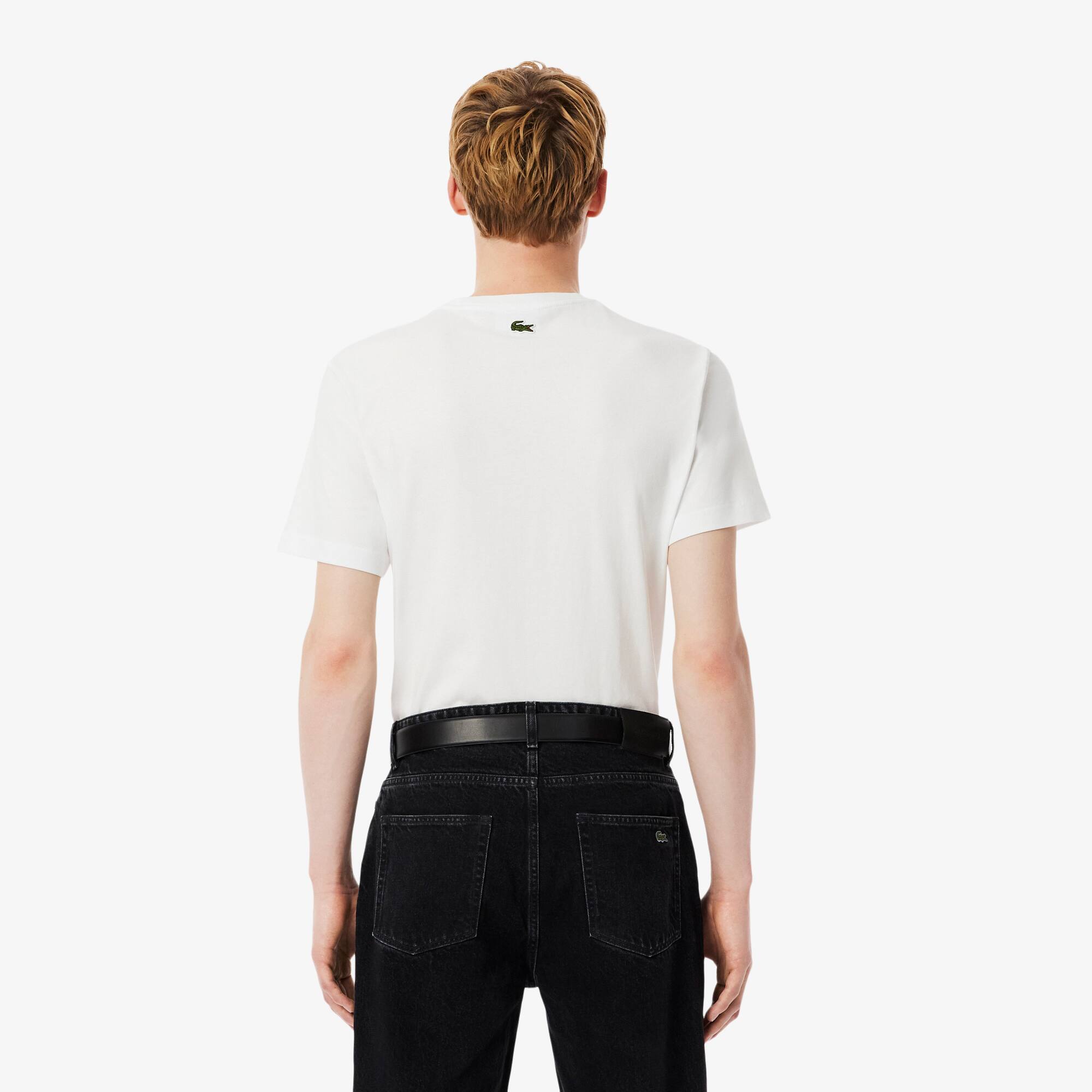 Camiseta Lacoste Paris com Estampa