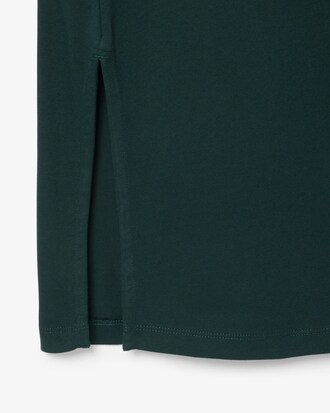 Vestido Camiseta em Jersey com Detalhe de Acabamento