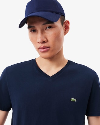 Remera De Algod&oacute;n Pima Con Cuello En V