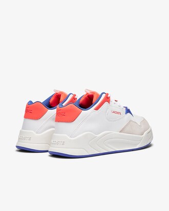 T&ecirc;nis feminino Court Slam em couro e material sint&eacute;tico