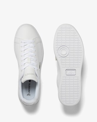 Tênis júnior Lacoste Carnaby Pro BL em material sintético