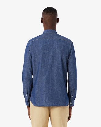 Camisa em Denim Leve Ajuste Regular