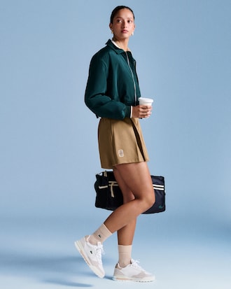 Zapatillas Slam Break de cuero para mujer