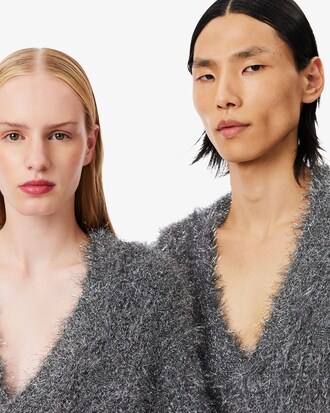 Casaco de Malha Lurex Runway