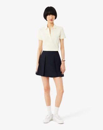 Short Fluid Pleated Skirt