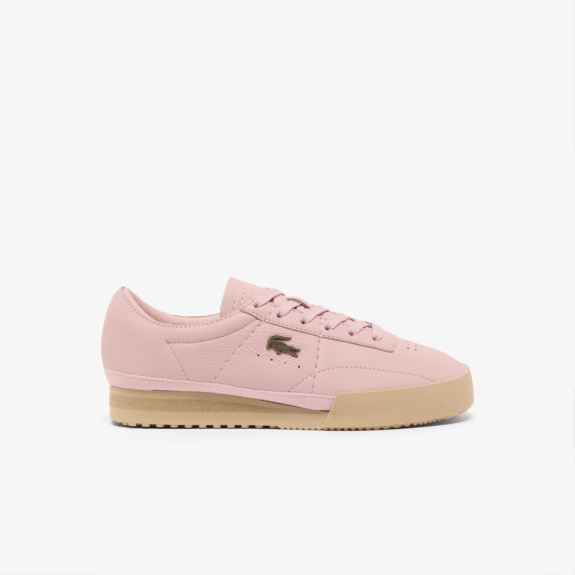 LACOSTE 455A R0067 シューズ 5.5 (US) Tênis Feminino Couro Premium Lacoste Aura Estilo Retrô