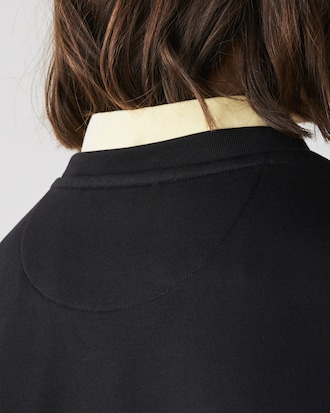 Moletom masculino Lacoste SPORT em fleece de mistura de algod&atilde;o