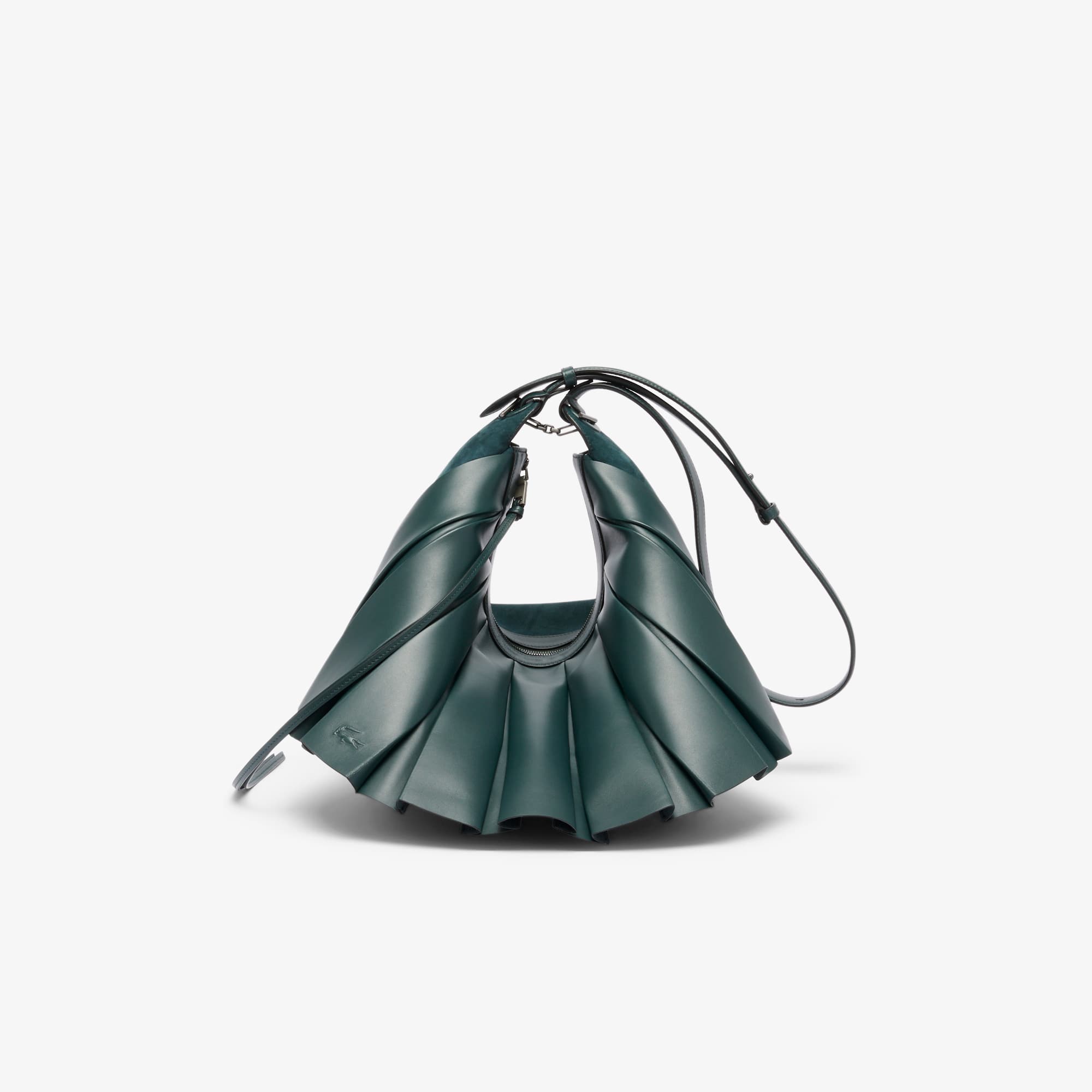 Bolsa Hobo Xl Lenglen em Couro Camurça - undefined - Novidades