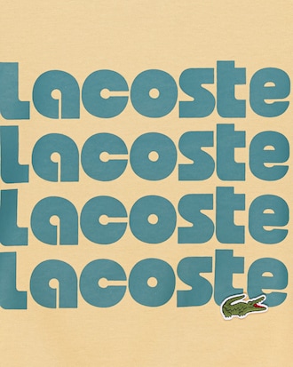 Moletom Masculino com Gola redonda e Logotipo Triplo