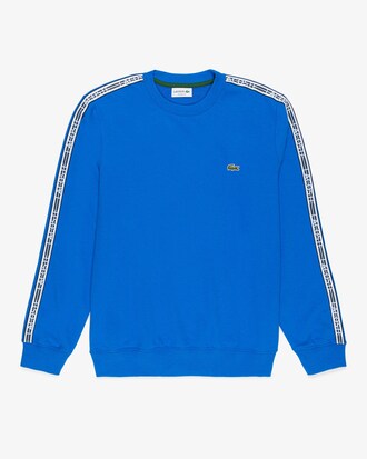 Moletom Masculino com Fita de Assinatura na Lateral