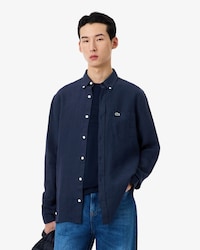 Camisa de Linho de Caimento Regular