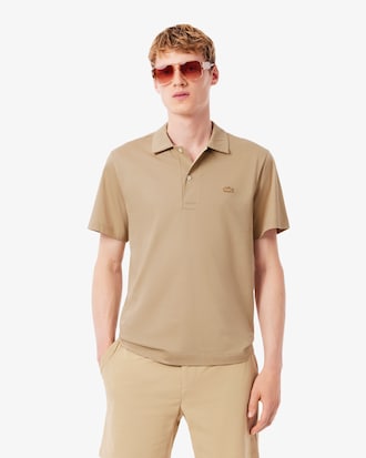 Polo Clásico Paris con Cuello Abierto Bordado