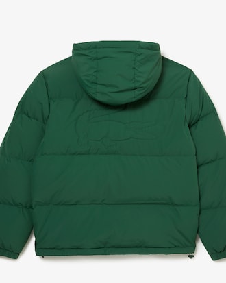 Campera corta de hombre Lacoste acolchada e hidrófuga