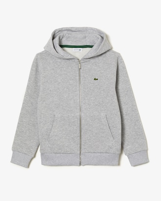 Moletom Infantil Cl&aacute;ssico com Fechamento de Z&iacute;per e Bolsos