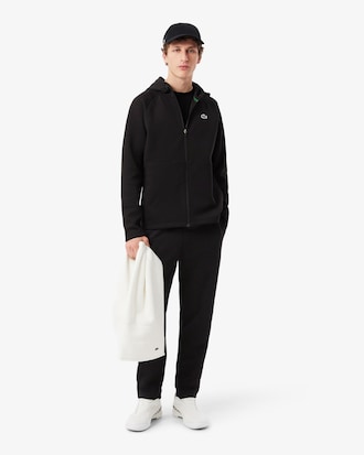 Moletom com Capuz e Z&iacute;per Sport Stretch