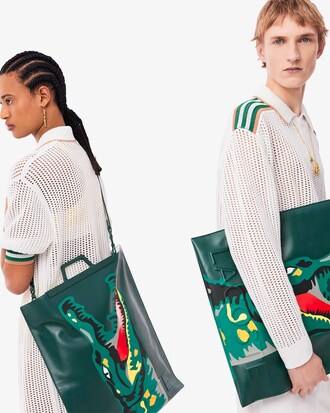 Tote Bag Con Estampado Runway Croc