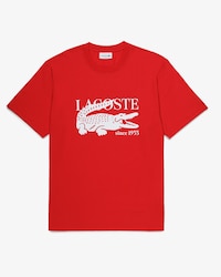 Camiseta de Algod&atilde;o com Estampa Ajuste Cl&aacute;ssico