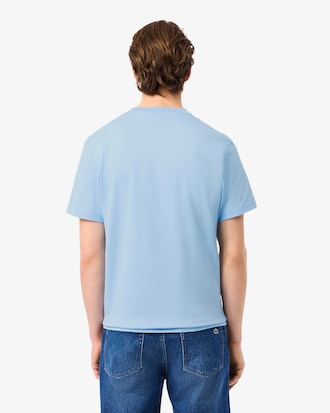 Camiseta de Crocodilo de Paisagem de Malha Pesada