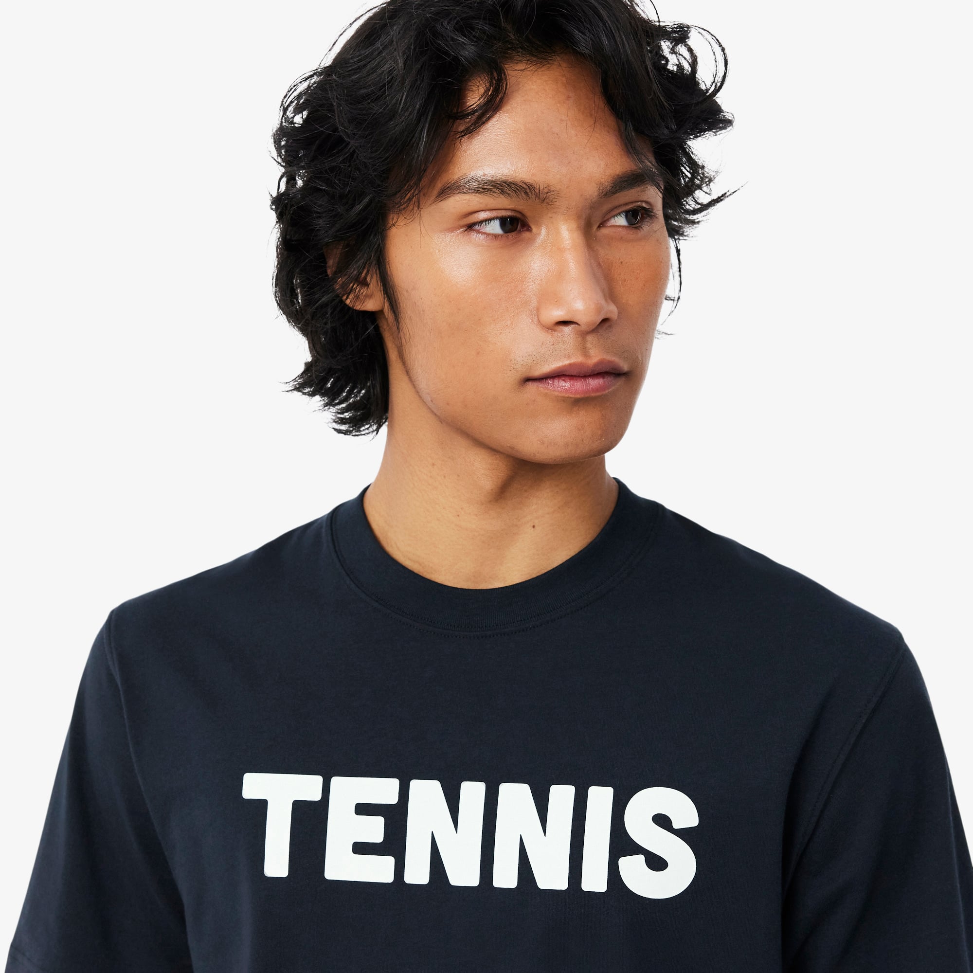 Camiseta Azul Estampada em Algodão Confortável e Clássica
