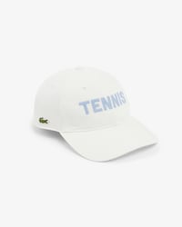 Gorra de sarga de algod&oacute;n bordada