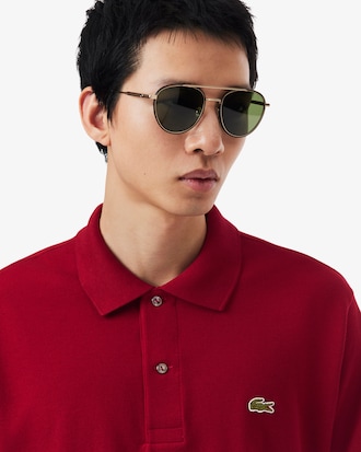 Camisa Polo de Caimento Cl&aacute;ssico Original L.12.12