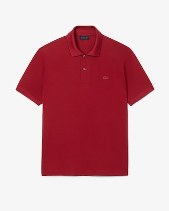 Polo de piqu&eacute; de seda de corte cl&aacute;sico Runway