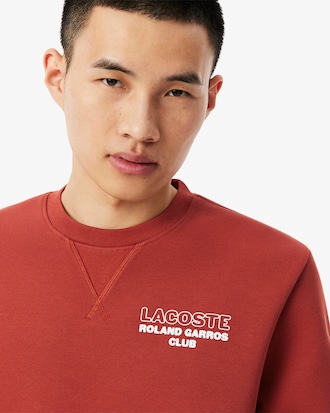 Casaco Masculino de Moletom com Decote Careca e Modelagem Relaxed