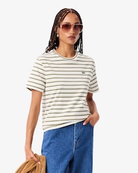 Remera de Algodón Rayada