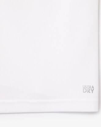 Camiseta Esportiva Slim Fit Respirável em Piqué
