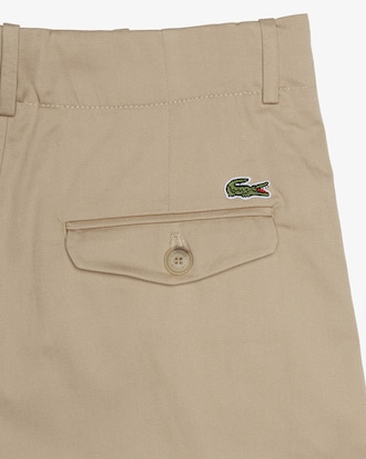 Cal&ccedil;a Feminina de Sarja com Elastano em Modelagem Oversizedd