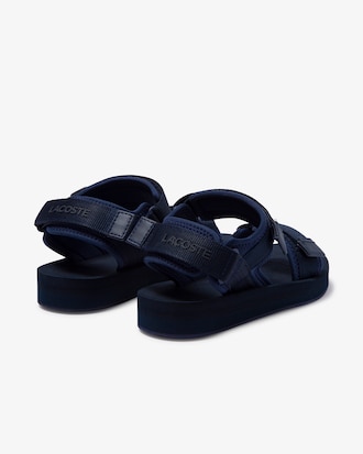 Sand&aacute;lia feminina Suruga em tecido e material sint&eacute;tico