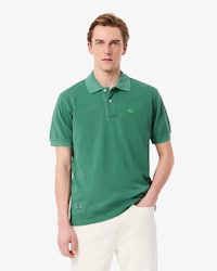Polo L.12.12 Con Efecto Lavado Fit Cl&aacute;sico