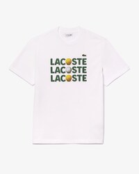 Camiseta de Algod&atilde;o Pesado com Estampa de Bola