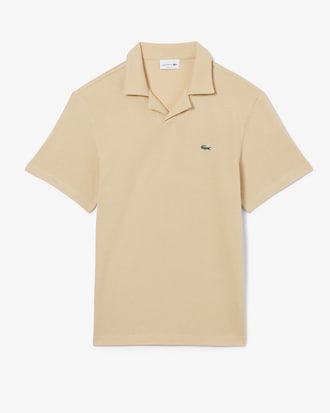 Classic Fit Cotton-Linen Polo Shirt