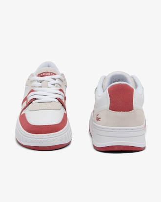 Tênis Feminino de Couro L001 com Logotipo na Língua