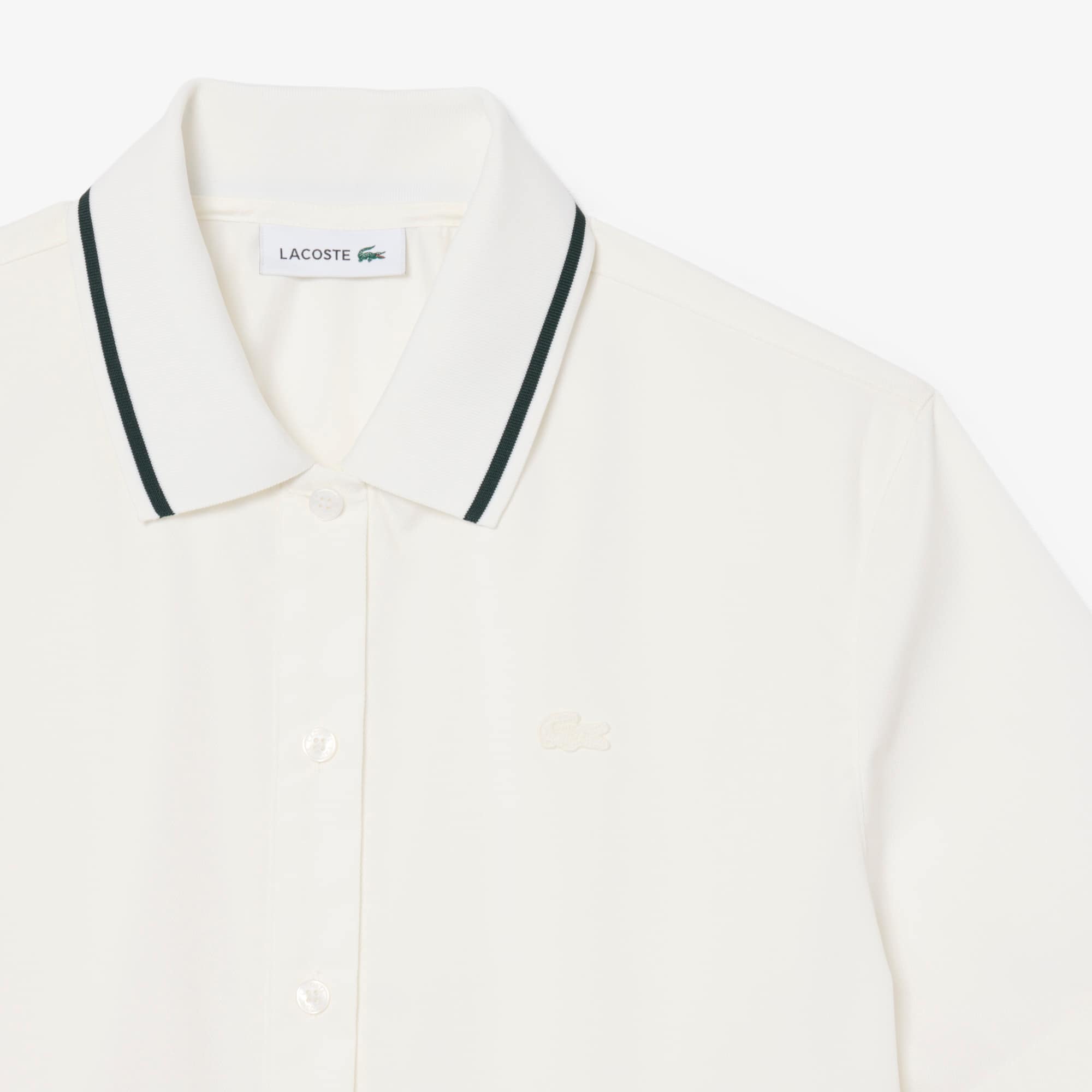 Petit Piqué Effect Oversized Shirt - Camisas & Tops Femininos