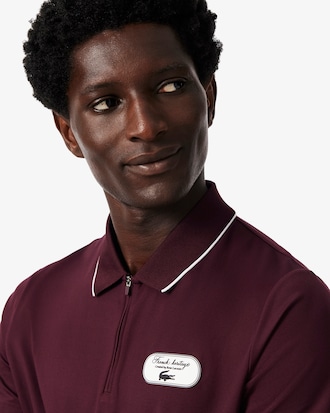 Camisa Polo Ultra Dry Badge Accent Tennis Heritage