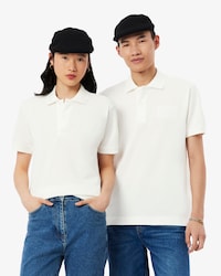 Polo com Estampa em Relevo &ndash; Classic Fit