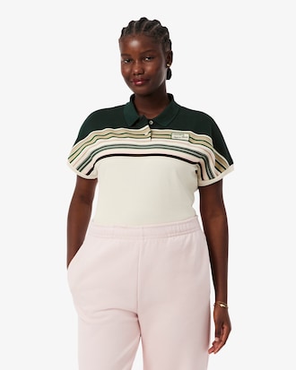 Polo Listrada Slim Fit Feita na Fran&ccedil;a