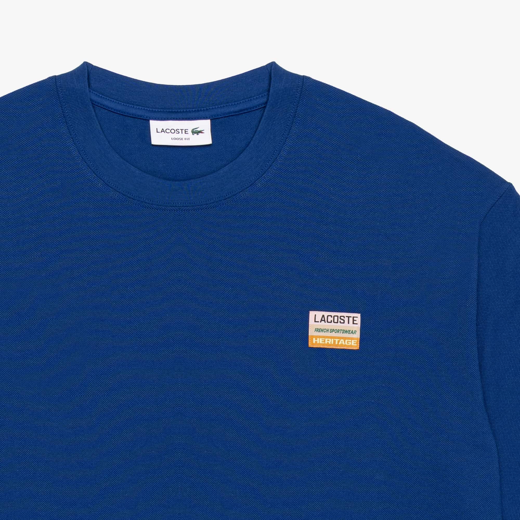 Camiseta Masculina Manga Curta Lacoste em Petit Piqué