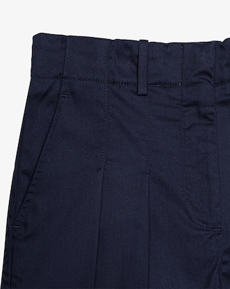 Bermuda de Gabardine de Algod&atilde;o Oversized