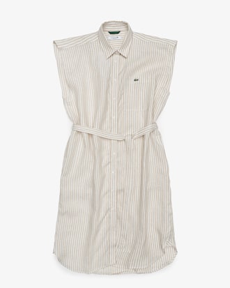 Vestido Camisa Oversized em Linho