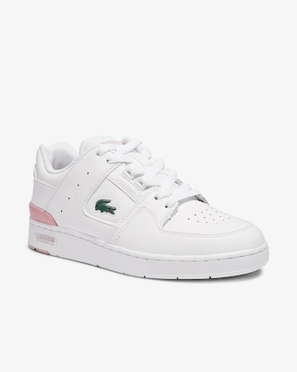 Women's Court Cage Leather and Synthetic Sneakers
