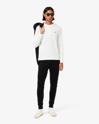 Pantalones Deportivos Lacoste De Algod&oacute;n Peinado Para Hombre