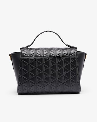 Bolsa Tiracolo Maheki em Couro Embossed