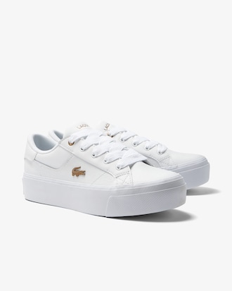 T&ecirc;nis Feminino Ziane Platform de Couro