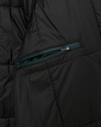 Casaco comprido com Mangas Bufantes Iridescentes